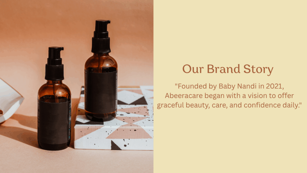 founded by baby nandi in 2021, abeeracare began with a vision to offer graceful beauty, care, and confidence daily.